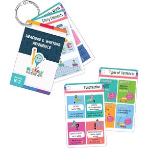 Carson Dellosa Be Clever Wherever Calming Strategies Things on Rings Flash Cards, Mindfulness Cards with Emotional Regulation Tools for Kids, Calm Down Corner Supplies and Classroom Essentials