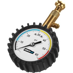 Digital Tire Pressure Gauge for Cars - Accurate Air Pressure Gauge for Tires with 360° Swivel Chuck - 200 PSI