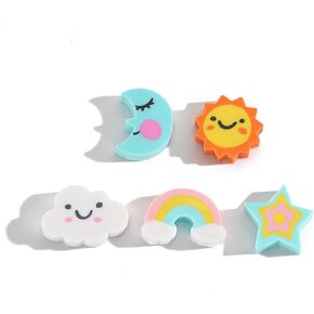 Kleeblatt Large Cat Claws Erasers for Kids Bulk, 60 PCS Big Large Fun Desk Pets for Kids Classroom, Treasure Box Prizes,Party Favors for Kids Goodie Bags, Back to School Gifts for Students