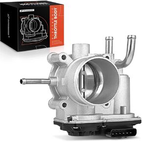 A-Premium Electronic Throttle Body Assembly Compatible with Hyundai Veloster 2012-2017, Accent 2012-2019 & Kia Rio 2012-2018, Soul 2012-2019 & Dodge Attitude 2012-2014, 1.6L 4Cyl, Replace# 35100-2B300