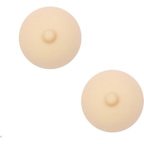 Neva Nude Reusable Silicone Nipple Covers - Invisible Seamless Pasties for Strapless or Backless Tops, Waterproof, USA Made