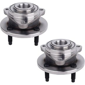 2PCS 513205 Front Wheel Hub Bearing Assembly Compatible with 2005-2010 Chevy Cobalt, 2007-2009 Pontiac G5, 2005-2006 Pontiac Pursuit, 2003-2007 Saturn Ion Non-ABS 4 Lugs