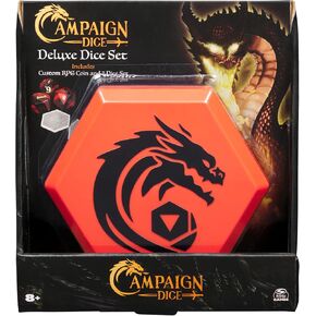 برج النرد للحملة، محمول 7 نرد متعدد السطوح ألعاب الطاولة DND Dungeons Dragons MTG Magic The Gathering، للبالغين والأطفال من سن 8 سنوات فما فوق