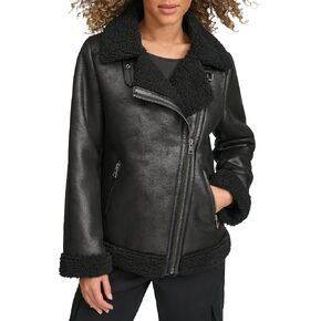 Levi's Women's Faux Shearling Moto in Saudi Arabia