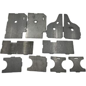 Upper Control Trailing Arm Mount & Frame Patch Kit Compatible with 2002 - 2009 Chevy Trailblazer GMC Envoy & Buick Rainier