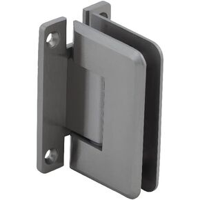 CRL Pinnacle 037 Series Oil Rub Bronze Wall Mount Full Back Plate Standard Hinge