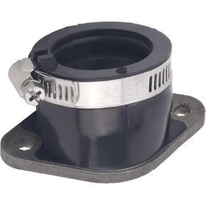 AHL Carburetor Intake Manifold Rubber Interface 13881-05G00 13110-05G01 Compatible with Suzuki 0zark 250 LTF250 2x4 2002-2014 KING QUAD/LT-F250 Ozark 2002-2012/KingQuad 250 LT-F250 2013/LT-F250 2014