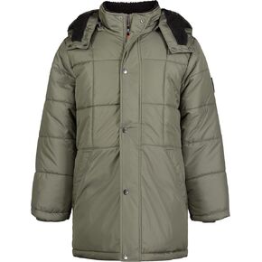 BASS OUTDOOR Boys' Heavy Weight Mountain Puffer Coat