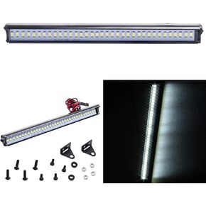 Super Bright RC LED Light bar Roof LED Lamp Kit 36 LED Light Bar for 1/10 Traxxas TRX4 SCX10 90027 SCX10 II 90046 RC4WD D90 RC Crawler Car (Type 1)