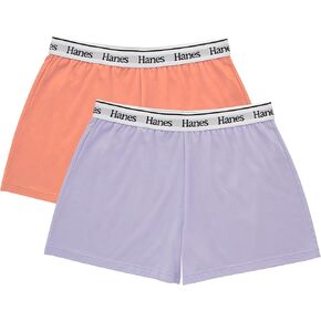 Hanes Women's Originals Comfywear Sleep Shorts (2 Pack)