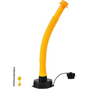 No spillage gas can spout replacement kit, For No-Spill brand gas can only. For No-Spill 1405/1415/1450/1456/1457/1460/1467/1456/1466 model gas cans. The spout body can be freely bent1 Kit-Yellow cap