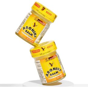 Aboniki Balm (2 Jars) - Powerful Topical Analgesic (2 Plastic Jars)