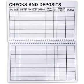 Giant Easy to Read Checkbook Register