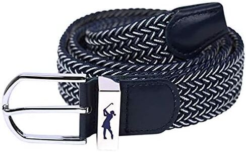 Super Stretch Woven Webbing Belt | Womens Golf Belt | ONE SIZE FITS MOST | Reinforced PU Tip in Saudi Arabia