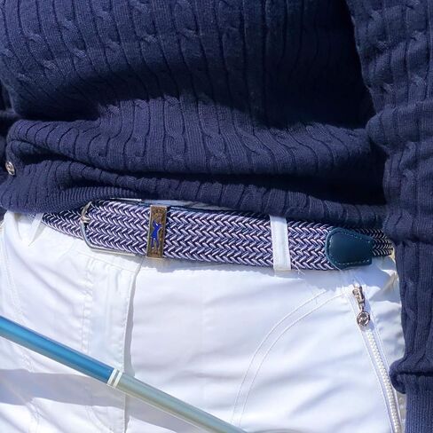 Super Stretch Woven Webbing Belt | Womens Golf Belt | ONE SIZE FITS MOST | Reinforced PU Tip in Saudi Arabia