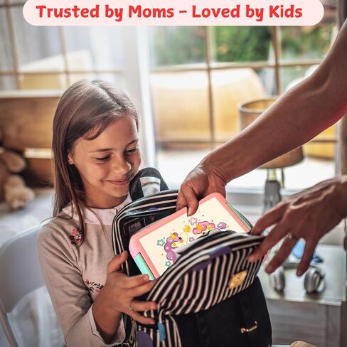 Kids Lunch Box with 4 Compartments I Unicorn Design I Leak-Proof Bento Box - Ideal Portion Sizes for Ages 3 to 7 I Durable, Dishwasher Safe, BPA-Free & Made with Food-Safe Materials (Pink) in Saudi Arabia