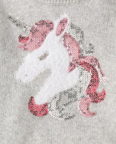 The Children's Place Girls' and Toddler Long Sleeve Crew Neck Pullover Sweater in Saudi Arabia