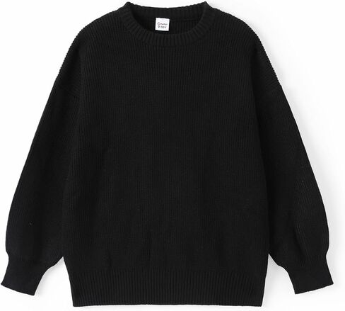 PATPAT Girls Sweaters Crewneck Knit Sweater Long Sleeve Top Clothes for Teen Girls in Saudi Arabia