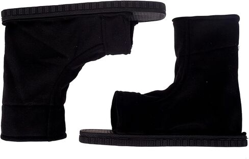 أحذية النينجا التأثيرية للرجال والنساء باللون الأسود للعب دور الهالوين مفتوحة من الأمام وقصيرة بسحاب (40/41) in Kuwait