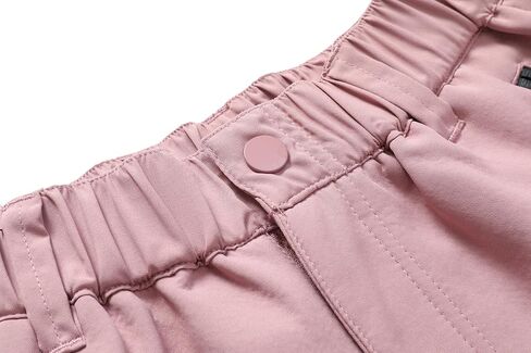 Girls Winter Outdoor Skiing Pants Kids Warm Fleece Lined Softshell Trousers Waterproof Hiking Pants in Saudi Arabia