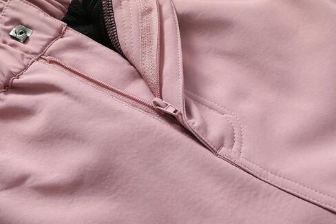 Girls Winter Outdoor Skiing Pants Kids Warm Fleece Lined Softshell Trousers Waterproof Hiking Pants in Saudi Arabia
