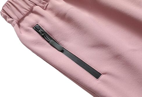 Girls Winter Outdoor Skiing Pants Kids Warm Fleece Lined Softshell Trousers Waterproof Hiking Pants in Saudi Arabia