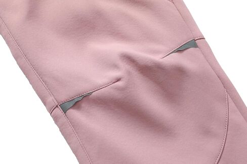 Girls Winter Outdoor Skiing Pants Kids Warm Fleece Lined Softshell Trousers Waterproof Hiking Pants in Saudi Arabia