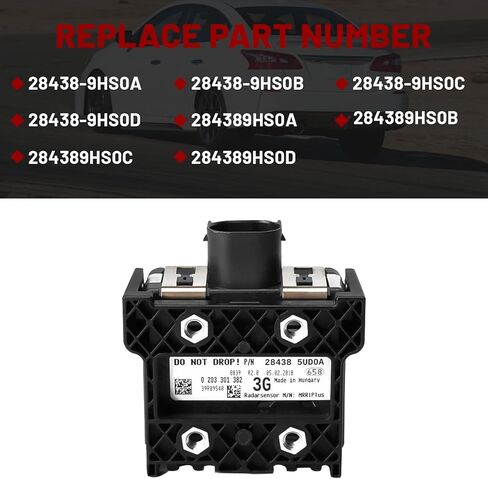 مستشعر المسافة للتحكم في السرعة مع دعامة مستشعر الرادار لوحدة التحكم في السرعة Endxedo لـ Sentra 2016-2019 استبدال 28438-5UD0A 284385UD0A in Kuwait