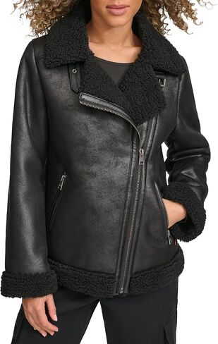 حذاء Levi's Shearling Moto النسائي in Saudi Arabia