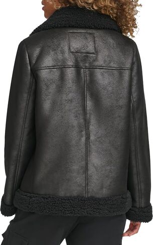حذاء Levi's Shearling Moto النسائي in Saudi Arabia