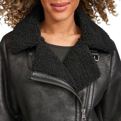 حذاء Levi's Shearling Moto النسائي in Saudi Arabia
