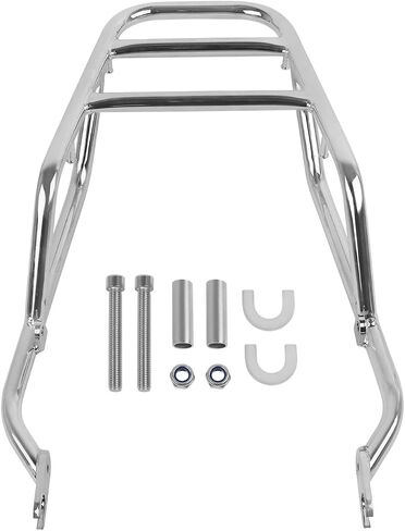 CHIFUN رف أمتعة الخلفي رف البضائع استبدال لكاواساكي W400 W650 W800 2011-2022 الكروم الصلب دراجة نارية الأمتعة الرف قوس in Saudi Arabia
