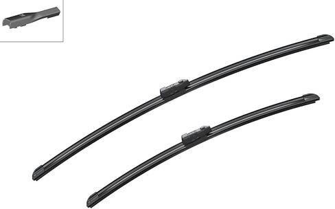 BOSCH 3397014621 AeroTwin OE شفرات ممسحة بديلة للسائق والراكب - مجموعة من 2 (26 بوصة و20 بوصة) قفل علوي 16 مم in Saudi Arabia