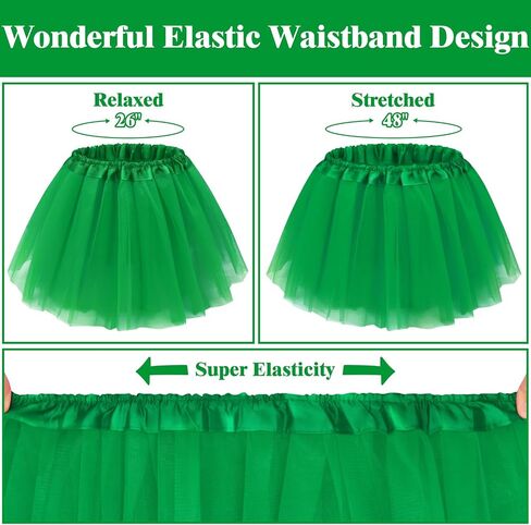 Sarfel Tutu for Women Adults 5 Layerd Tutu Skirts for Women Fluffy Halloween Tutu Adult Tutus Womens Tulle Skirts 80s Tutu in Kuwait