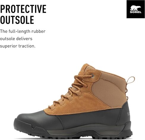 SOREL Men's Buxton Lite Lace Plus Waterproof Boot in Saudi Arabia