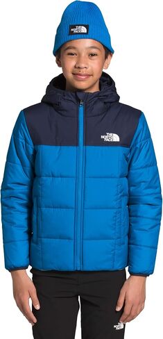 THE NORTH FACE Boy's Reversible Perrito Jacket (Little Kids/Big Kids) Clear Lake Blue LG (14-16 Big Kids) in Saudi Arabia