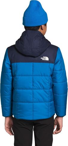 THE NORTH FACE Boy's Reversible Perrito Jacket (Little Kids/Big Kids) Clear Lake Blue LG (14-16 Big Kids) in Saudi Arabia
