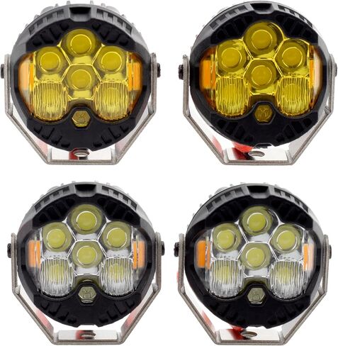 MEUS RACING RC Car LED Lights Kit - 1/10 & 1/8 Scale RC Crawler Accessories for Axial SCX10, Wraith, Traxxas TRX4 & TRX6, Redcat Gen8 Upgrades in Saudi Arabia