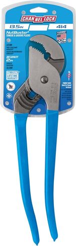 Channellock 410 سعة الفك 1-1/8 بوصة 9-1/2 بوصة لسان مزدوج وزردية أخدود، أزرق in Kuwait