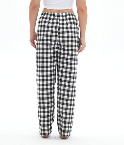 Womens Pajama Bottoms Pants Soft Cotton Sleep Lounge Pants Women's Elatic Waist Pajama Pants in Kuwait