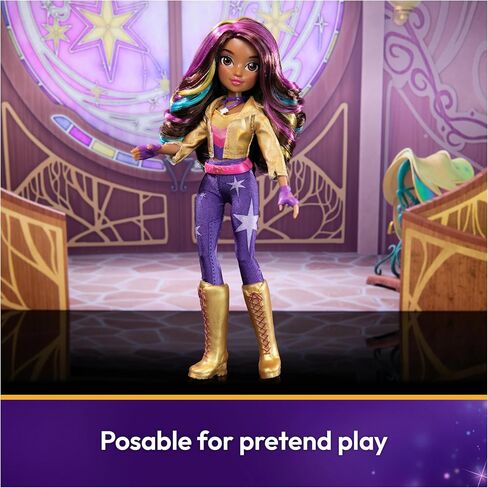 Unicorn Academy, Sophia Doll with Rainbow-Streaked Hair, 6 Fashion Accessories & Hair Styling Tool, 9.5", Dolls & Unicorn Toys for Girls Ages 4 and up in Saudi Arabia