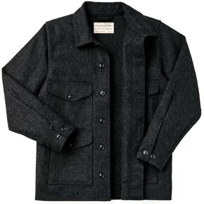 Filson Mackinaw Wool Cruiser Jacket Charcoal