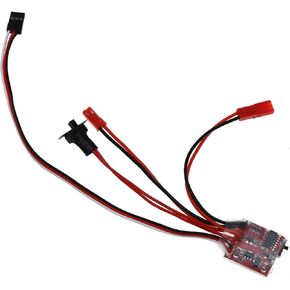 SING F LTD Miniature Brushed Electronic Speed Controller 30A Synthetic ESC Compatible with DIY Mini RC Car