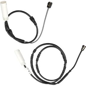 Brake Pad Wear Sensor Front and Rear Kit for BMW E84, 2012 2013 2014 2015 BMW X1, Wheel Brake Pads Sensors Replacement# 95561236500 + 34356792562