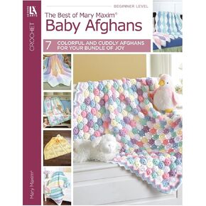 Leisure Arts LEA6187 Best of Mary Maxim BabyAfghans