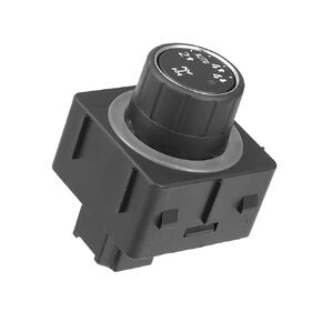 4WD Four Wheel Drive Switch, 4WD Transfer Case Switch 4X4 Selector Switch No.84254255 for Chevrolet Silverado 2500 HD 2018 Black, 1 Pc