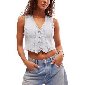 سترة Tate Denim للنساء من Free People