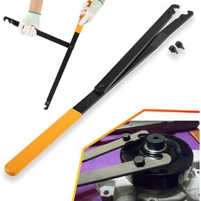 E-cowlboy 3900 Universal Pulley Holder, Heavy-Duty Bolt-On Pulley Tool with Heat-Treated Steel for Efficient Fan Clutch Removal - Compatible with Ford, for Dodge, for GM, for Jeep Engines