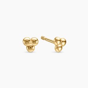 14K Yellow Gold Stud Earrings, Push Back, Minimalists Jewelry, Stud Earring For Women, Elegant Fine Jewelry, Gift For Her, Jewelry For Women