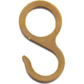 1 Day Running time Chain Hook, Iron, brassed 9.0501.07